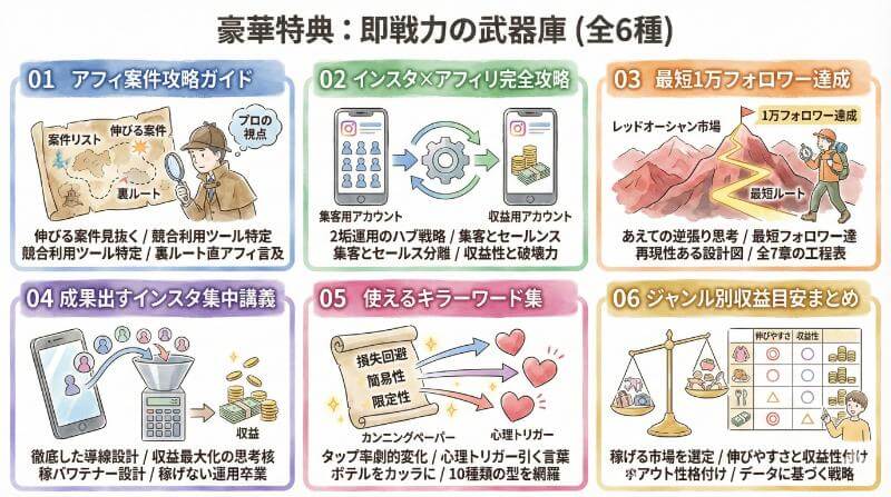 【正直、特典だけでも元が取れるレベル！？】具体的に何がもらえるの？