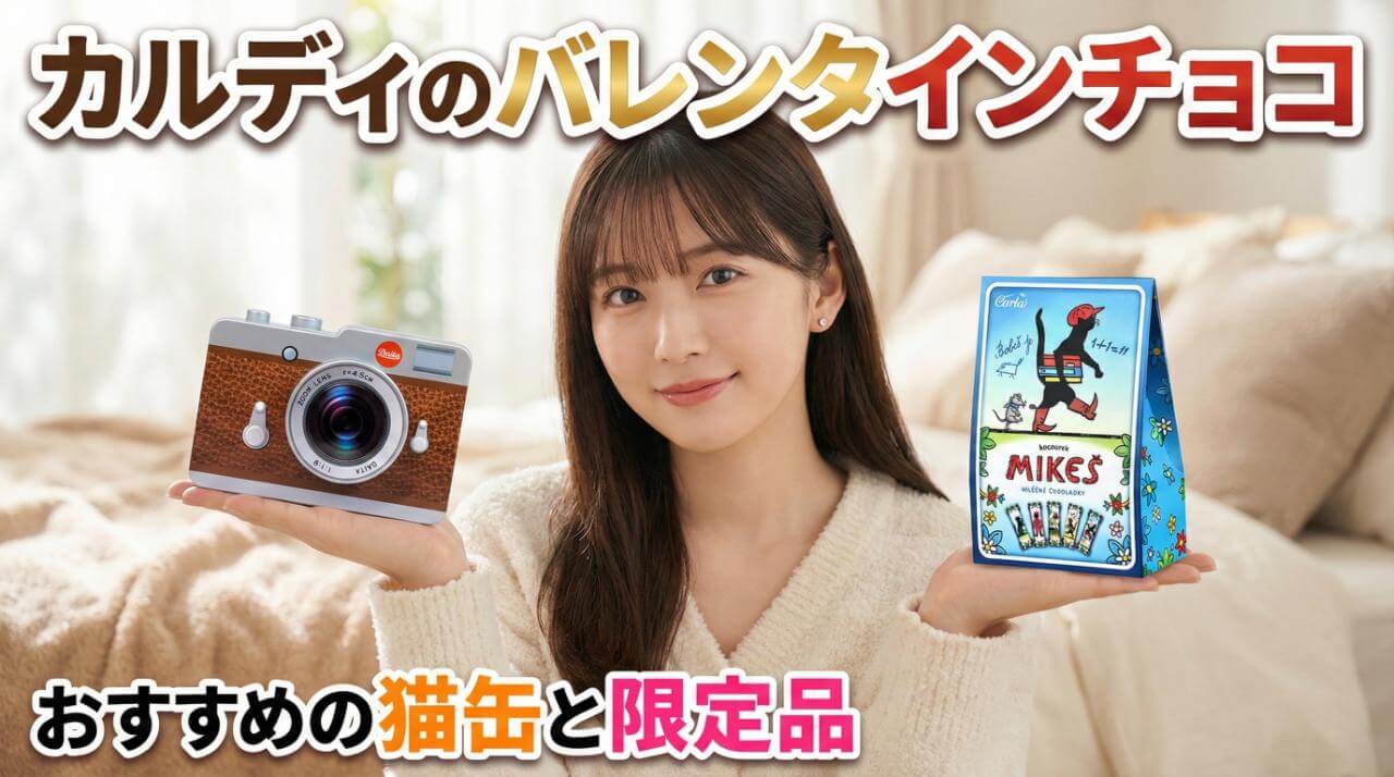 カルディバレンタインチョコ2026！おすすめの猫缶と限定品