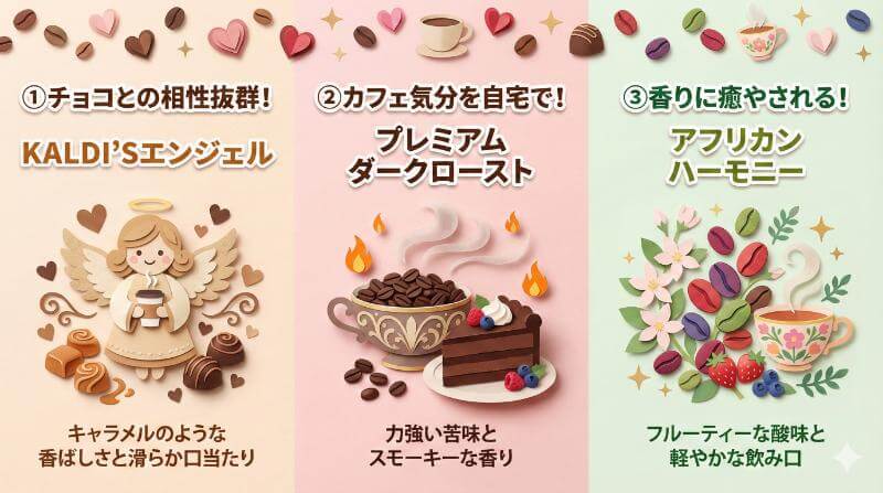最高のペアリング！バレンタインチョコと楽しむ限定コーヒー