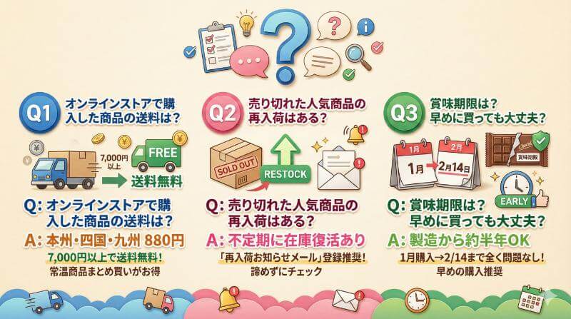 カルディのバレンタインチョコに関するよくある質問