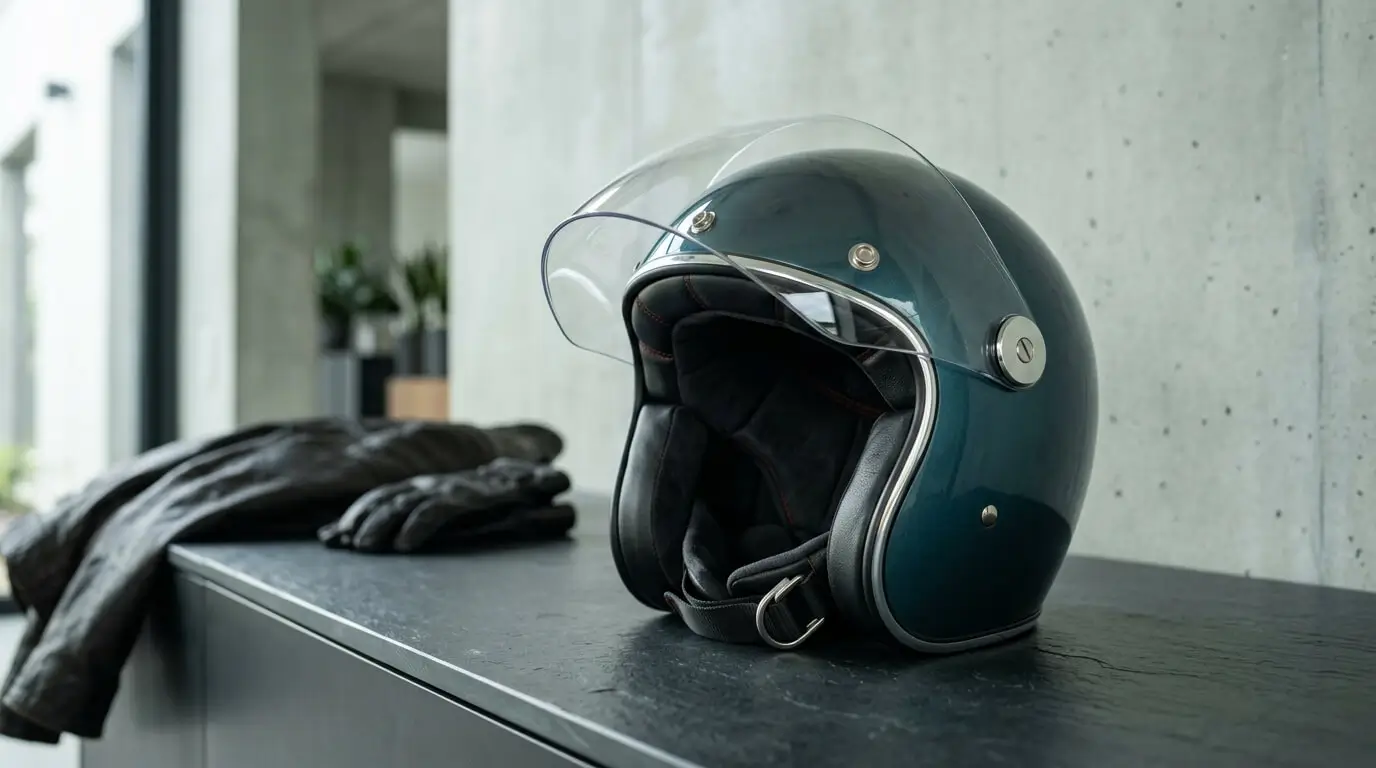 プレミアムジェットヘルメットのメインビジュアル