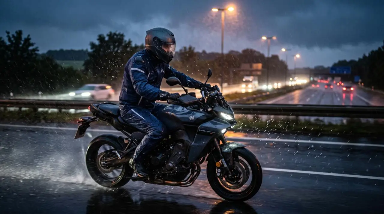 Rainy Riding Hero Image